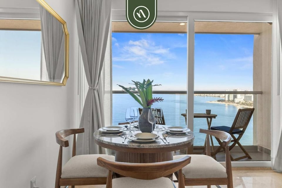 Luxury Studio with Oceanview - Beach - Pool - GYM House in Puerto Vallarta