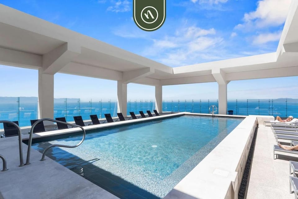 New Oceanview Condo with Beach - Pools - Gym House in Puerto Vallarta