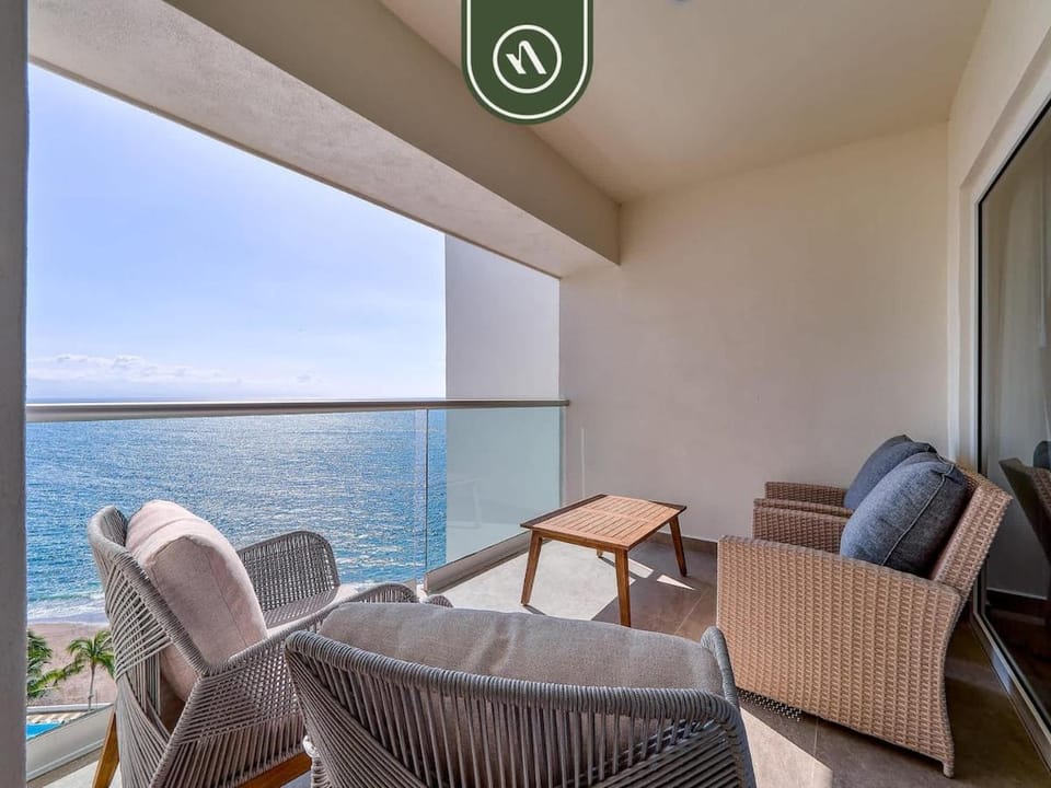 New Oceanview Condo with Beach - Pools - Gym House in Puerto Vallarta
