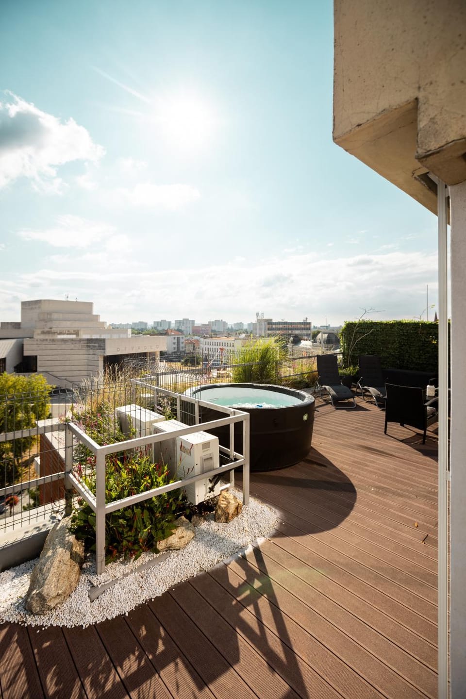 Patio, Day, Hot Tub, View (from property/room), Balcony/Terrace
