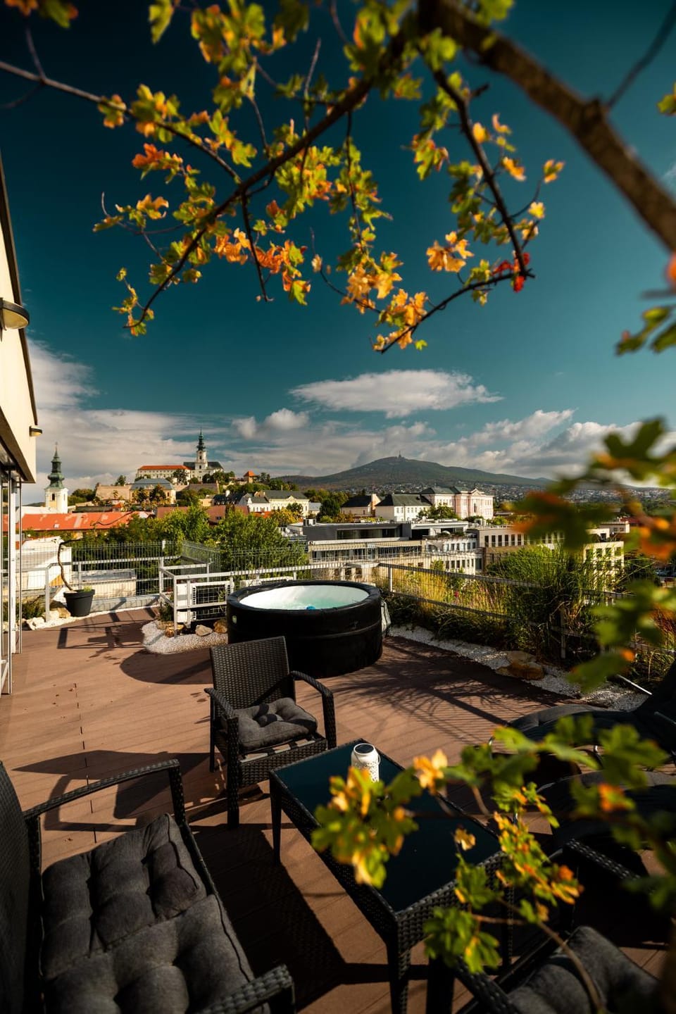 Patio, Day, Natural landscape, Hot Tub, View (from property/room), Balcony/Terrace, Pool view