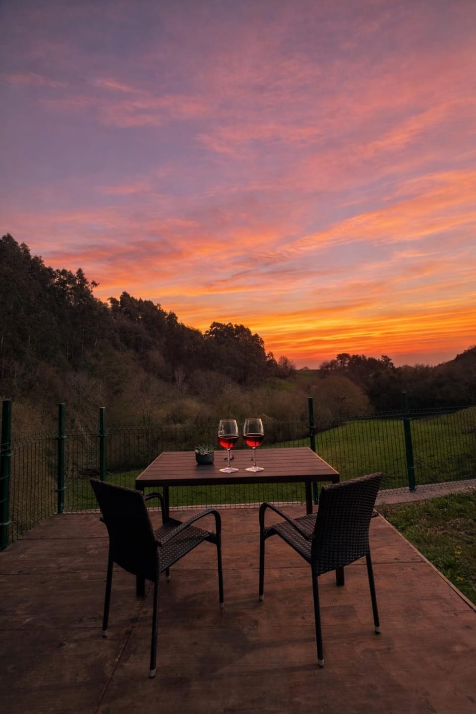 Natural landscape, Sunset