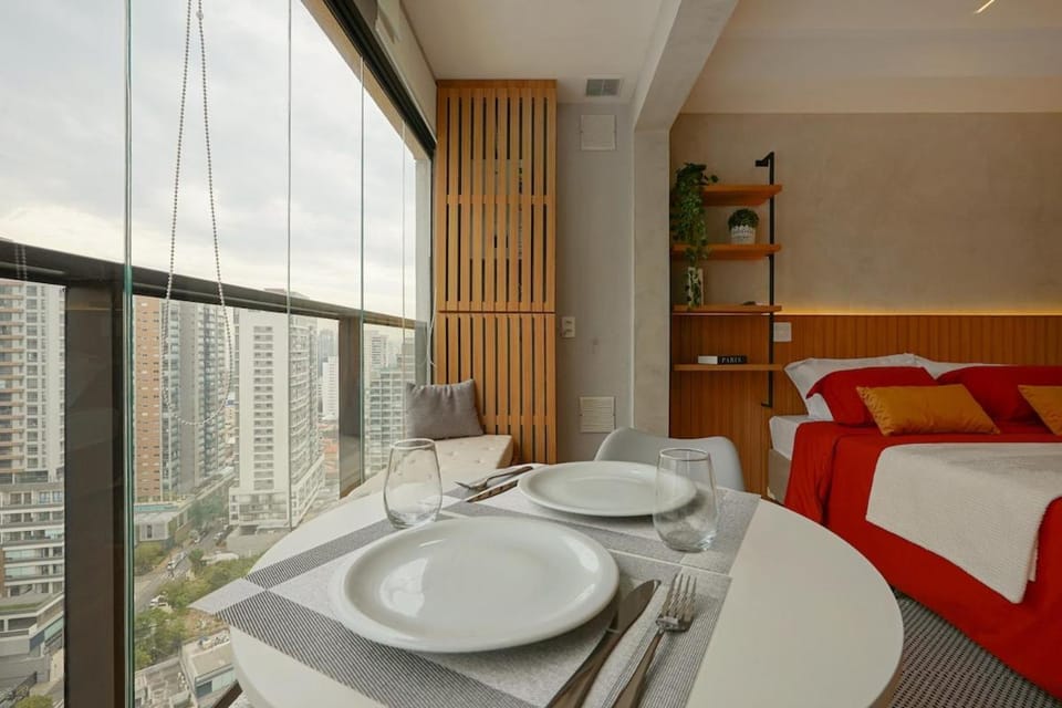 Vista Panorâmica • Novo e Elegante Apartment in Sao Paulo City