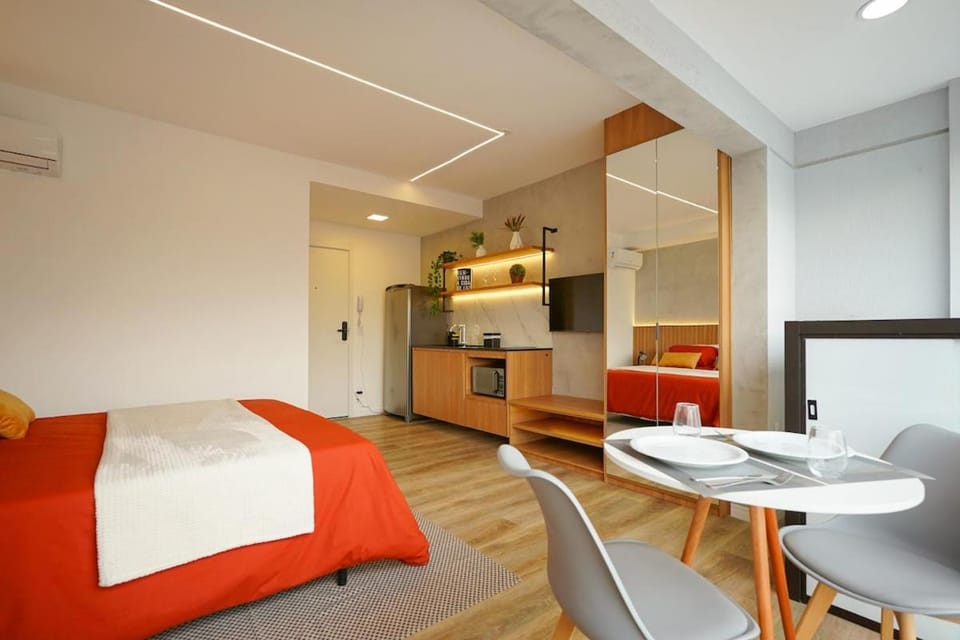 Vista Panorâmica • Novo e Elegante Apartment in Sao Paulo City