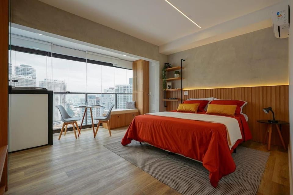 Vista Panorâmica • Novo e Elegante Apartment in Sao Paulo City