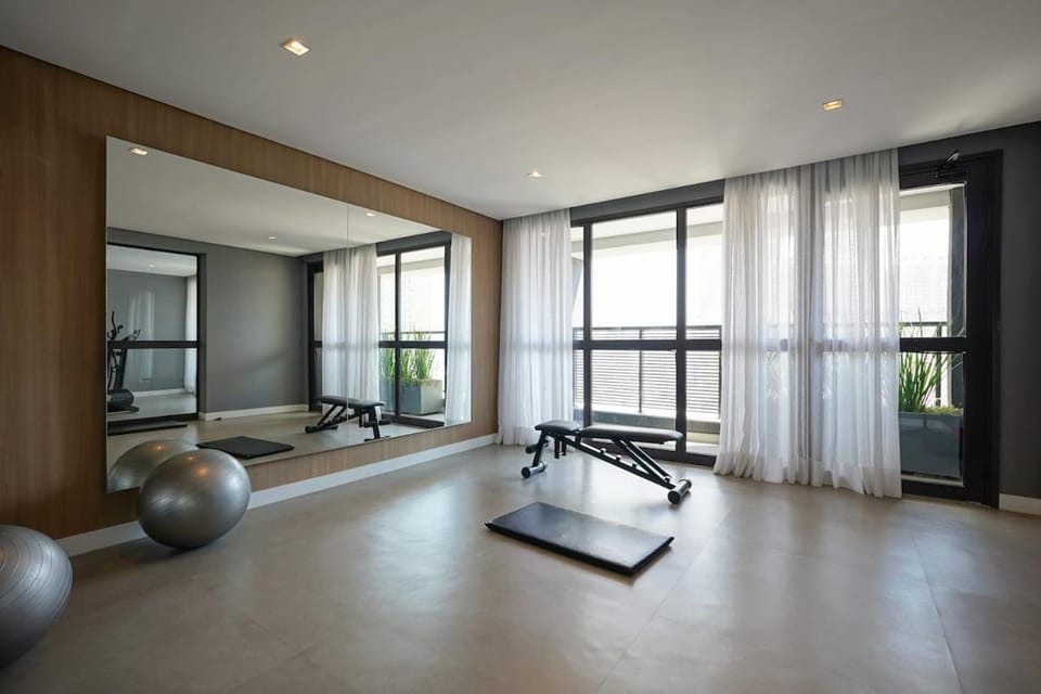View SP - Studio Amplo e Novo Apartment in Sao Paulo City