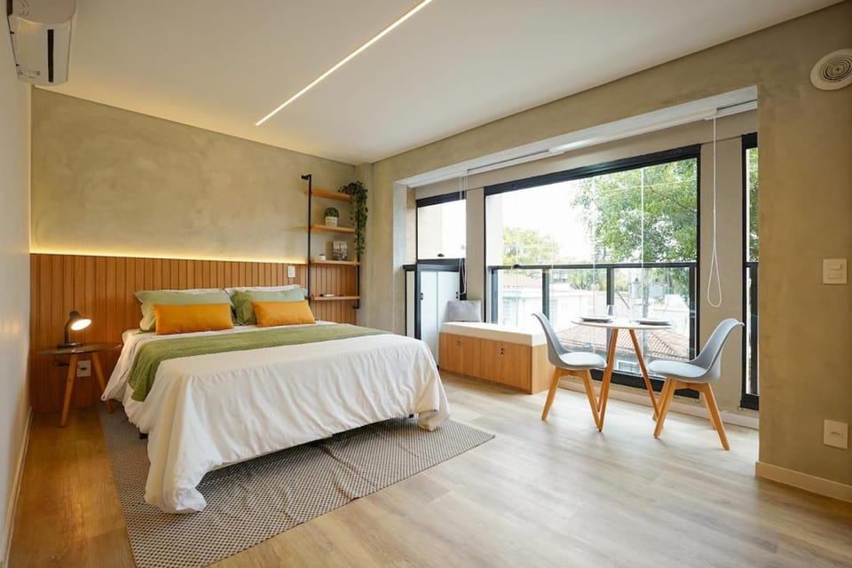 Apto c Varanda Próx Oscar Freire Apartment in Sao Paulo City