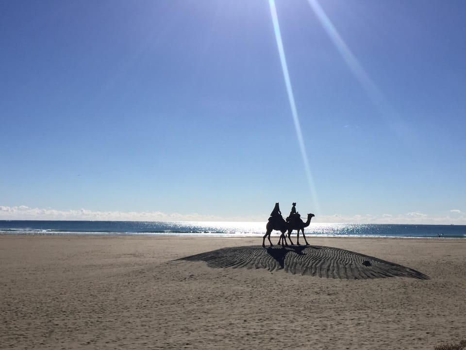 Nearby landmark, Day, Natural landscape, Beach