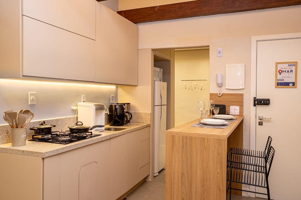 Apart with Bathtub 2 Min from the Beach|PM 276/103 Apartment in Rio de Janeiro