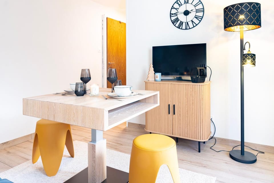 Superbe Studio Morgins au Pied des Pistes avec Piscine Apartment in Châtel