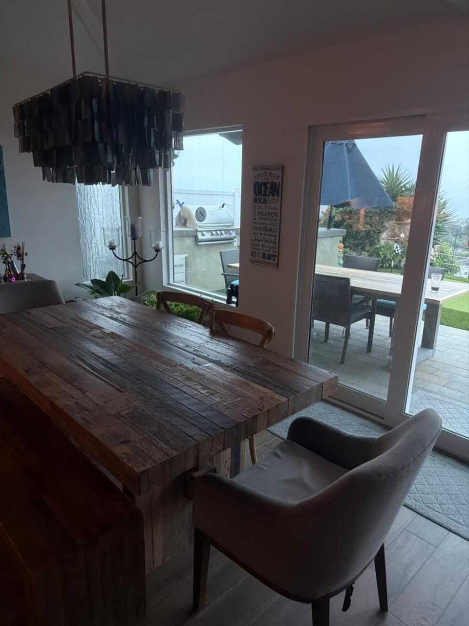 Dining area