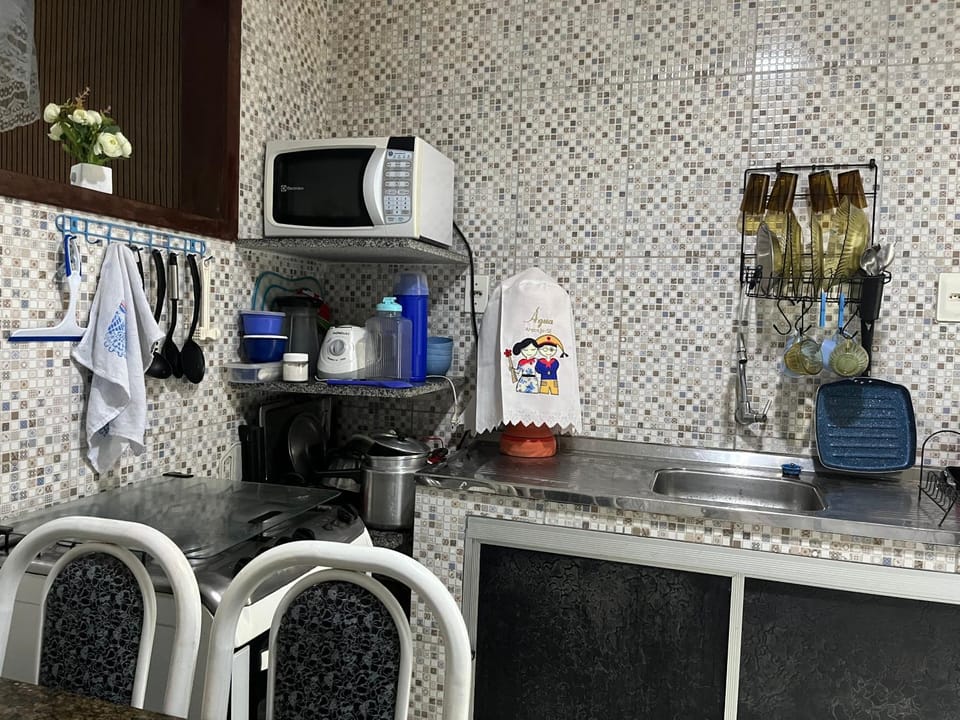Flat azul completo com garagem na Atalaia House in Aracaju