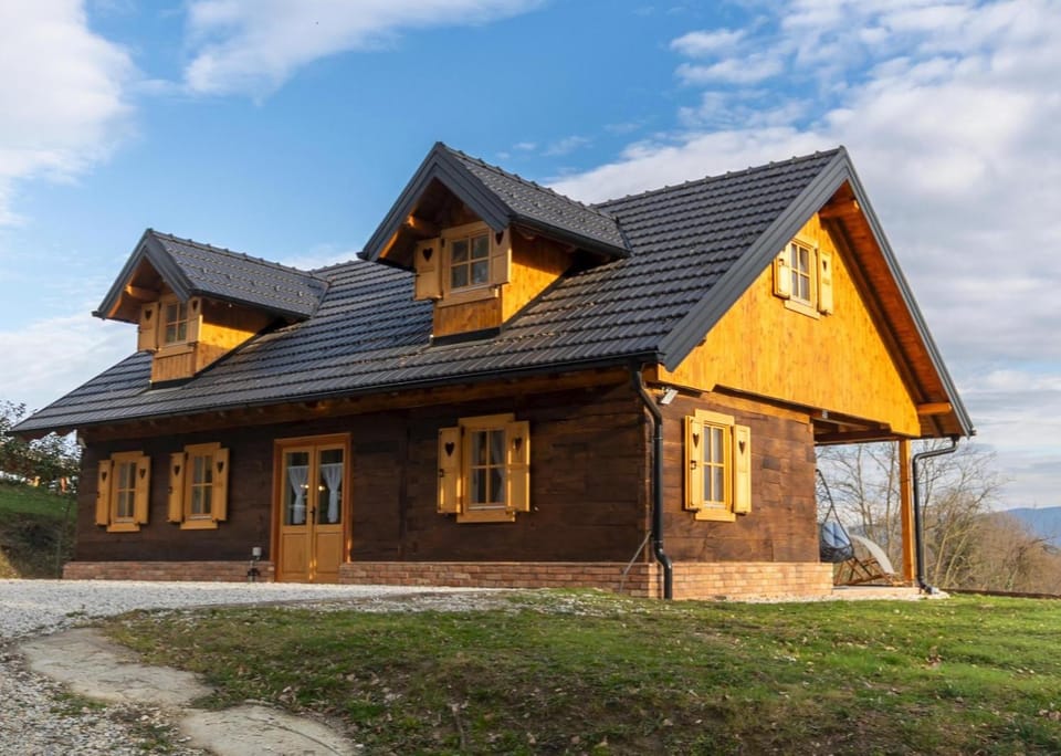 Timber Home House in Croatia