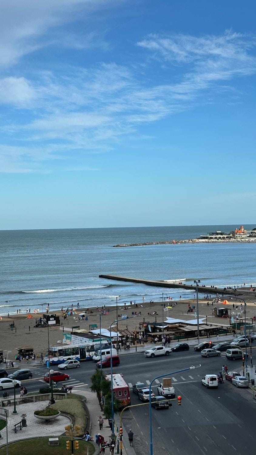 Departamento 3 ambientes con vista al mar Apartment in Mar del Plata