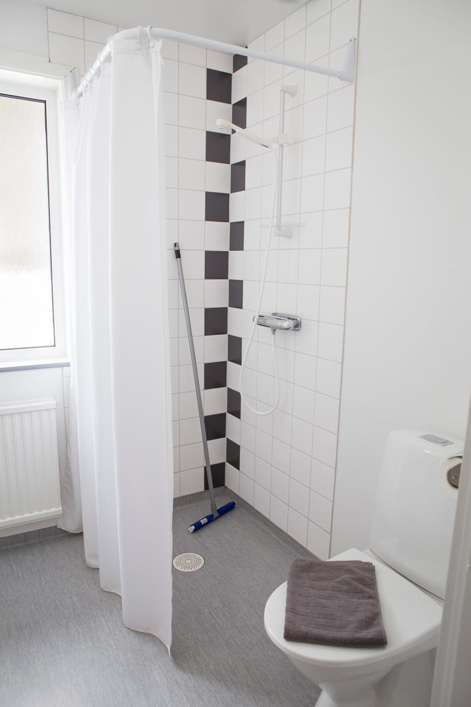 Shower, Property building, Bathroom