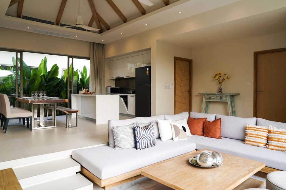 The Turquoise Villa at Trichada Breeze Villa in Choeng Thale