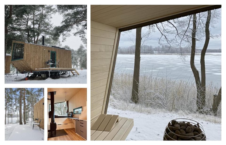 Tiny Houses Klein Ahoi Camp Canow Campground/ 
RV Resort in Rheinsberg