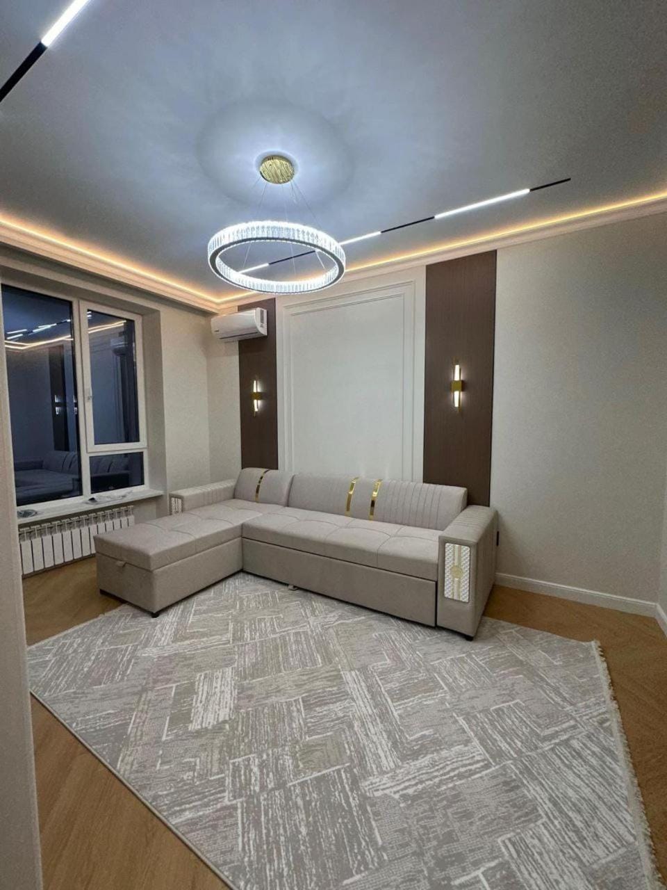Modern designer renovation near Arbat Apartment in Almaty