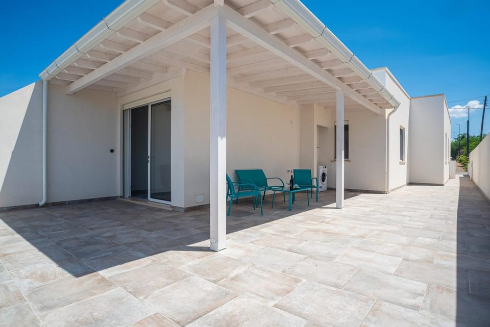 Property building, Patio