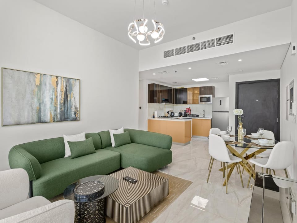 Exclusive Gemz Stay 2BR plus Study w Private Pool-07 Apartment in Dubai