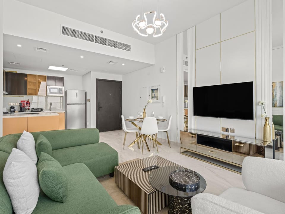 Exclusive Gemz Stay 2BR plus Study w Private Pool-07 Apartment in Dubai