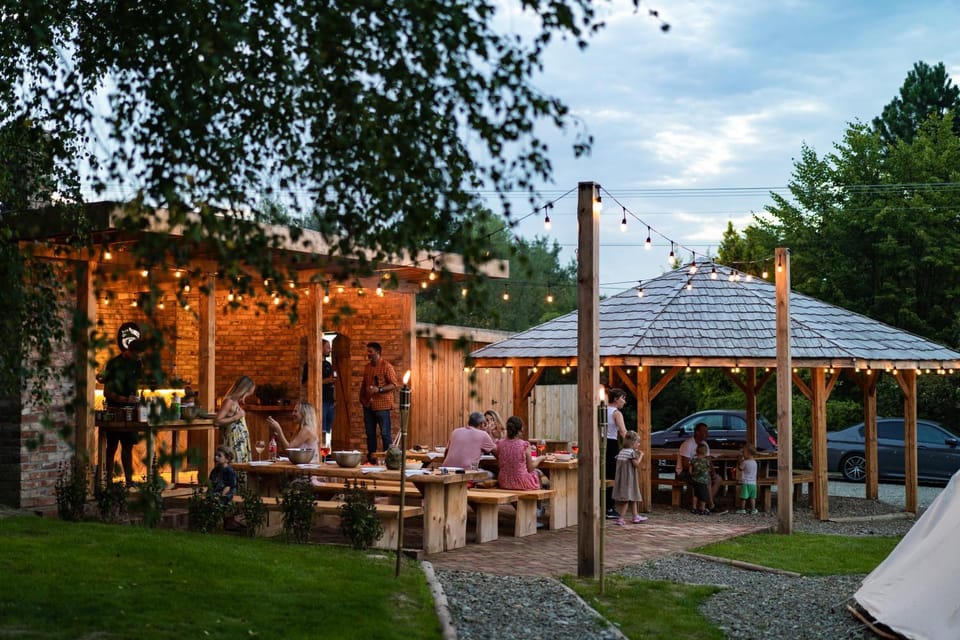 Moon Glamping Luxury tent in Lesser Poland Voivodeship
