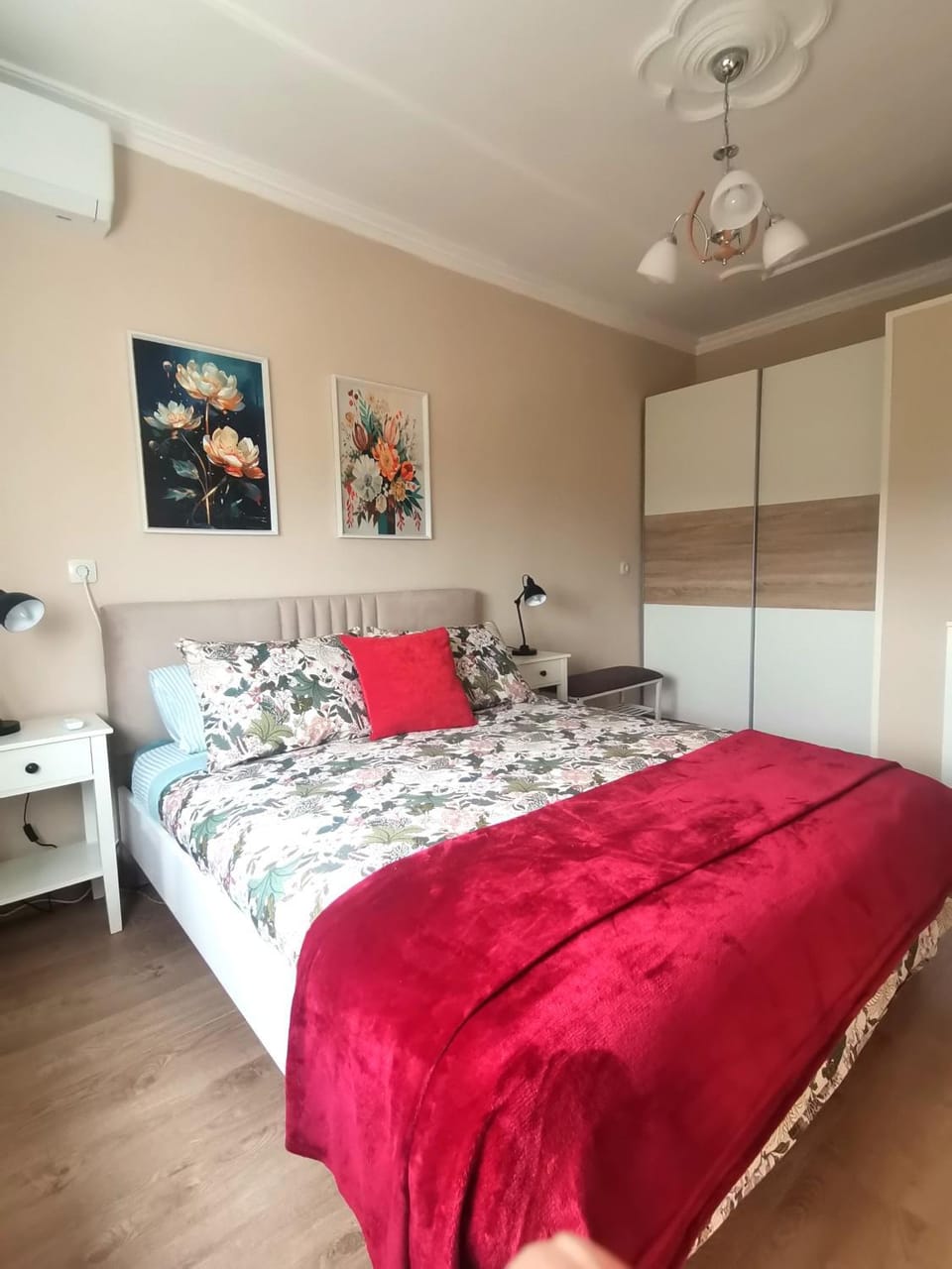 Bed, Bedroom, wardrobe