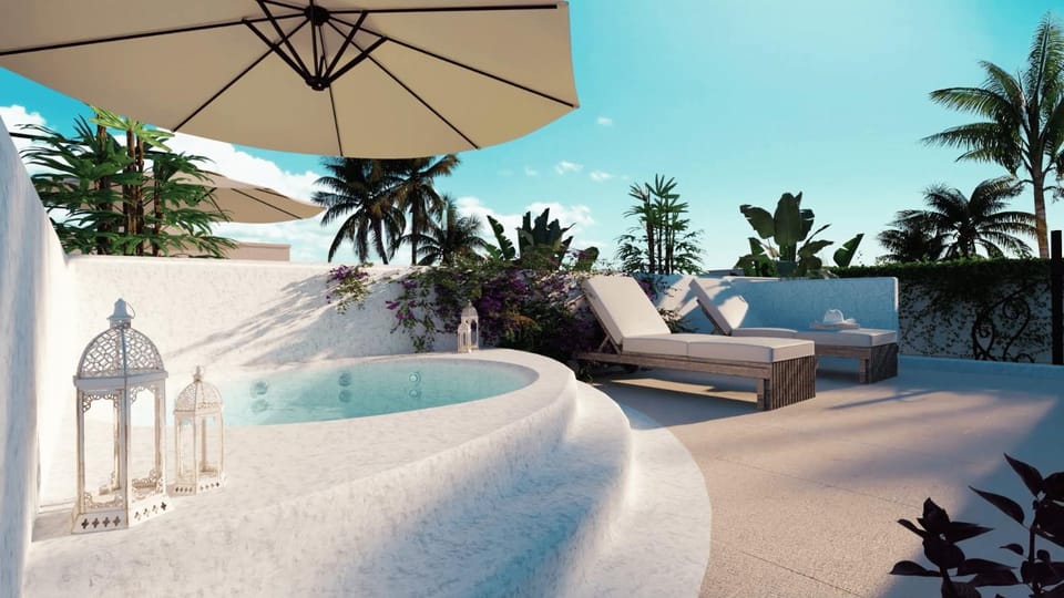 Property building, Swimming pool