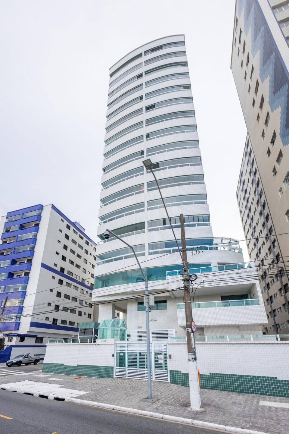 Frente mar com 3 quartos, varanda gourmet e 3 vagas Apartment in State of São Paulo