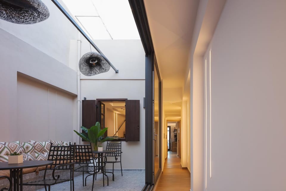 Patio, Seating area, Dining area