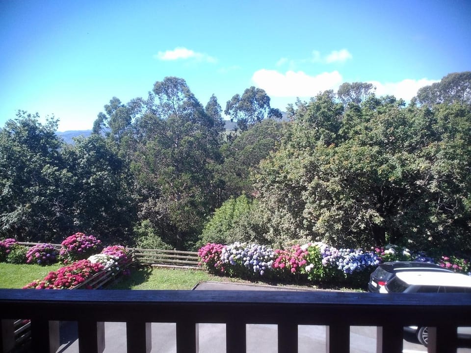 Patio, Balcony/Terrace, Mountain view