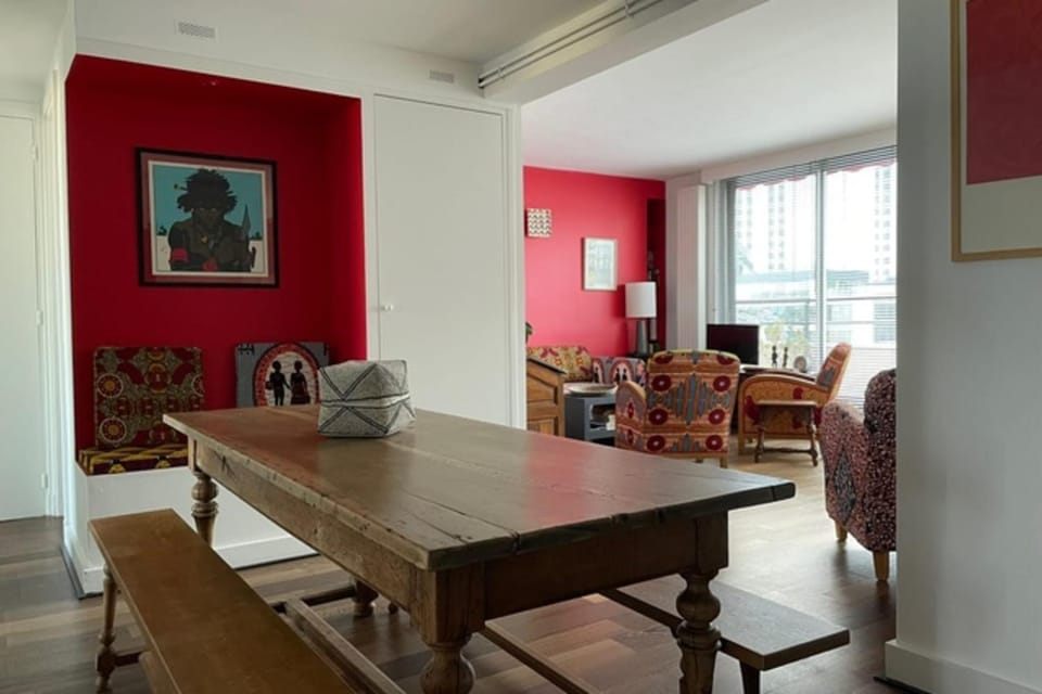 Panoramic view of Paris and Montparnasse Station Apartment in Paris
