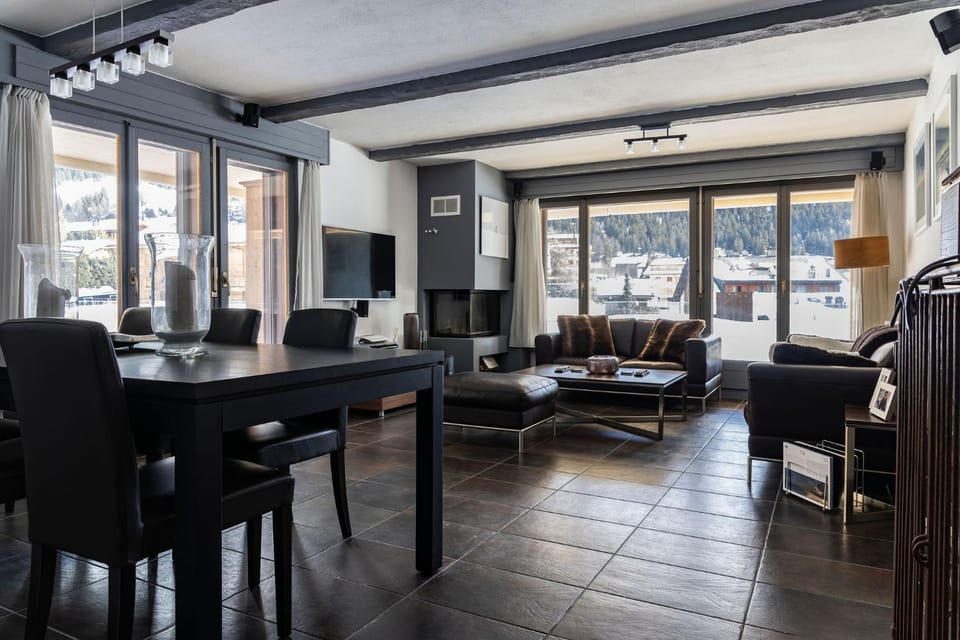 La Ruinette-lovely 3-bed in Verbier centre Apartment in Bagnes