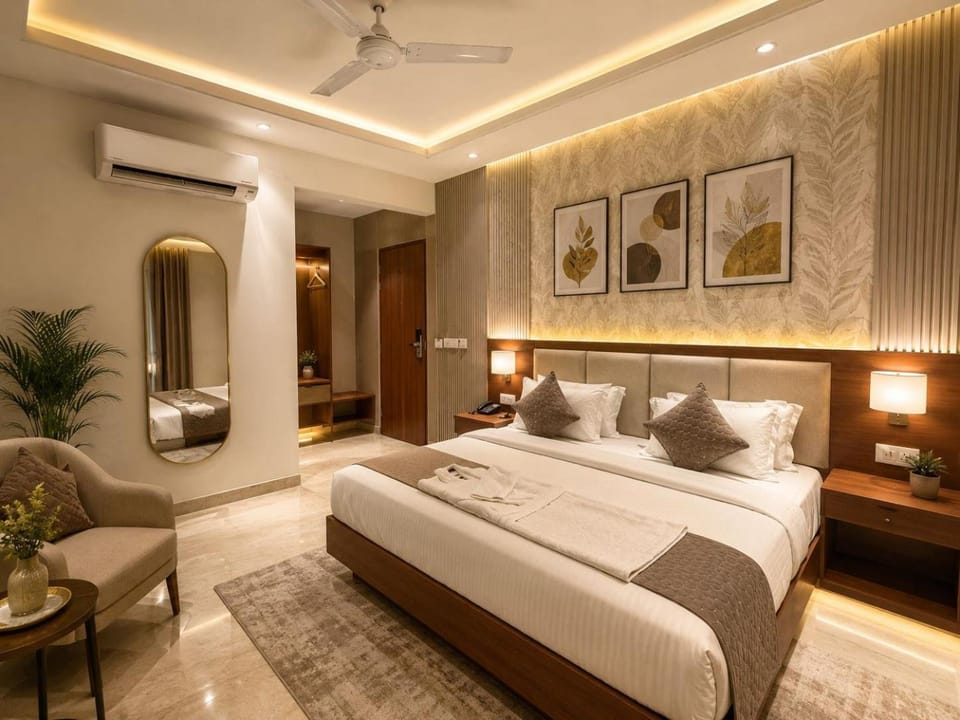 Bed, Bedroom