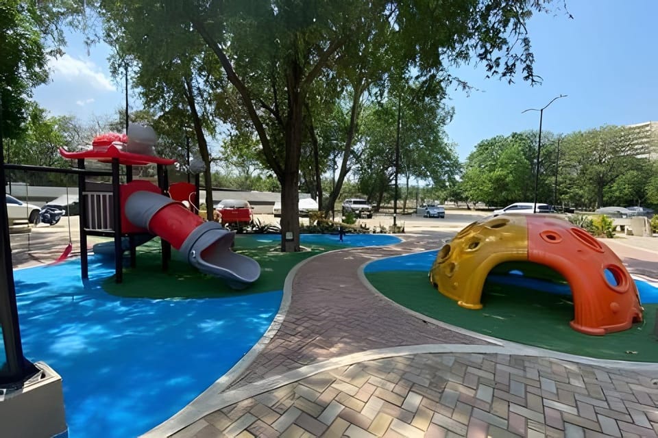 Children play ground, children