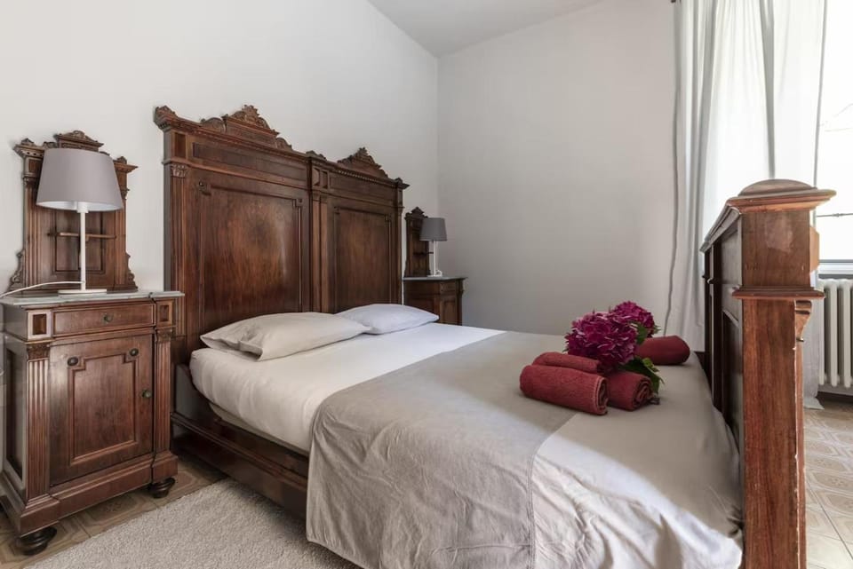 Bed, Balcony/Terrace, Photo of the whole room, Bedroom, towels, wardrobe