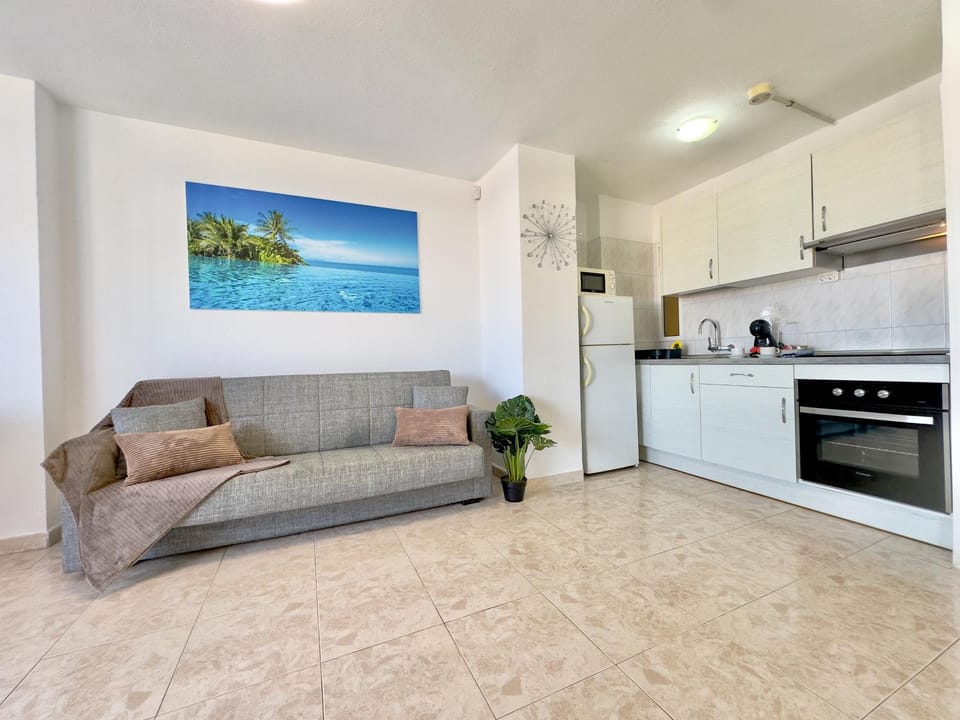 Living room, oven, stove