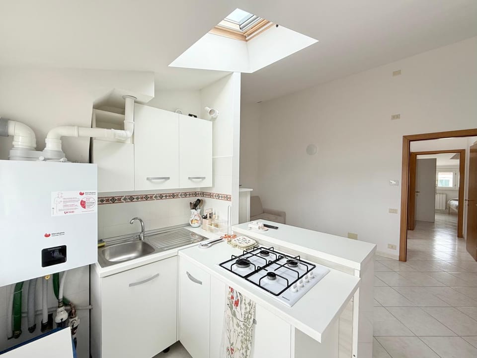 P076 - Porto Recanati, comodo trilocale con terrazzo e lavatrice Apartment in Porto Recanati