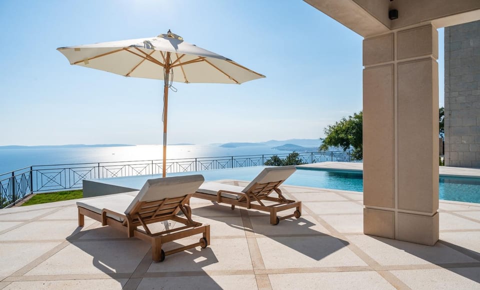 Property building, Mountain view, Sea view