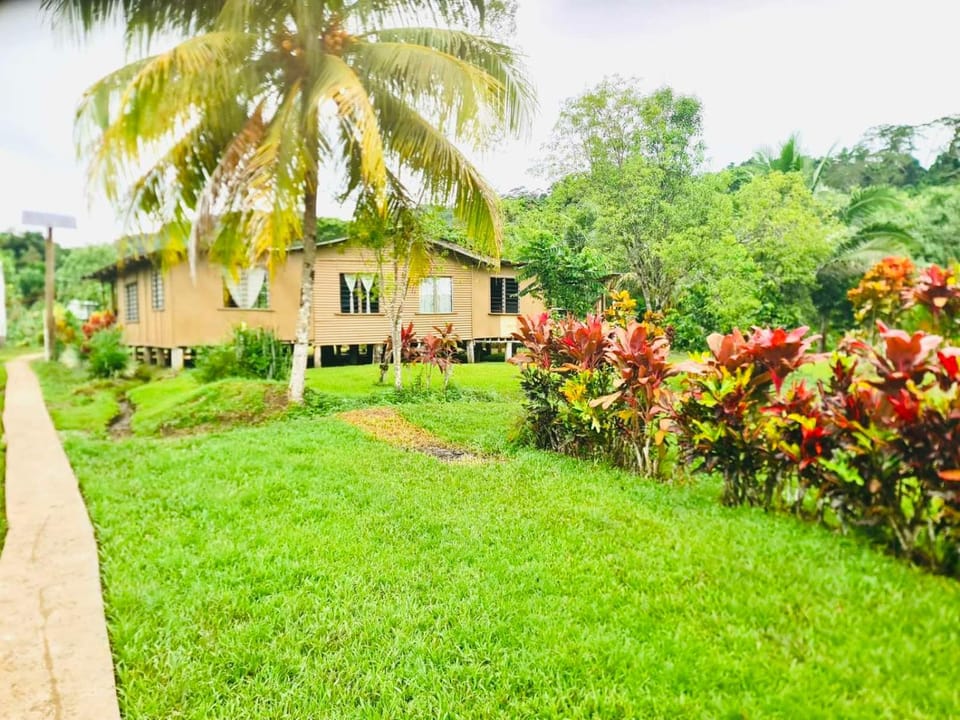 Property building, Garden view