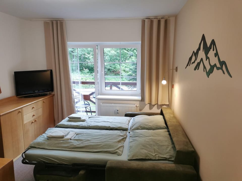 Living room, Bedroom