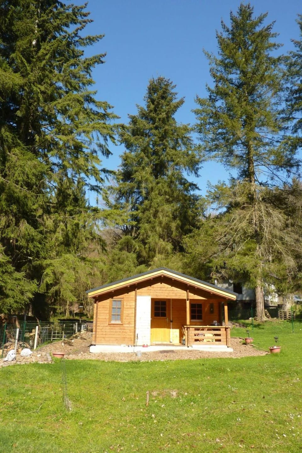 Holiday Home Holz-Blockhaus für vier Personen mit Terrasse by Interhome House in Rhein-Hunsrück-Kreis