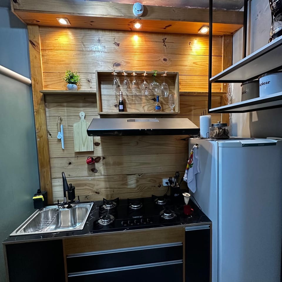 Kitchen or kitchenette, dishwasher, stove