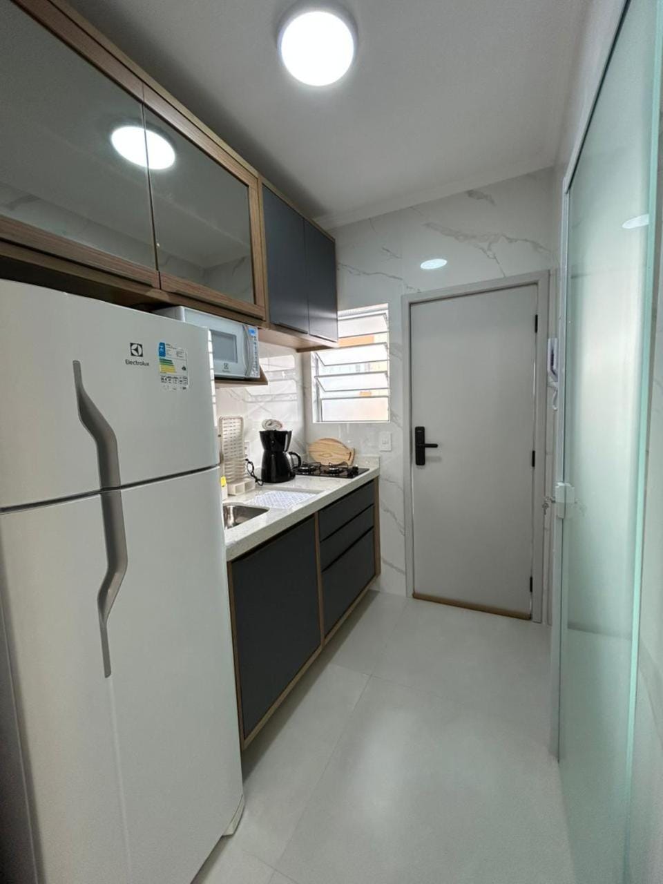 Novo, studio em frente à Praia do Gonzaga Apartment in Santos
