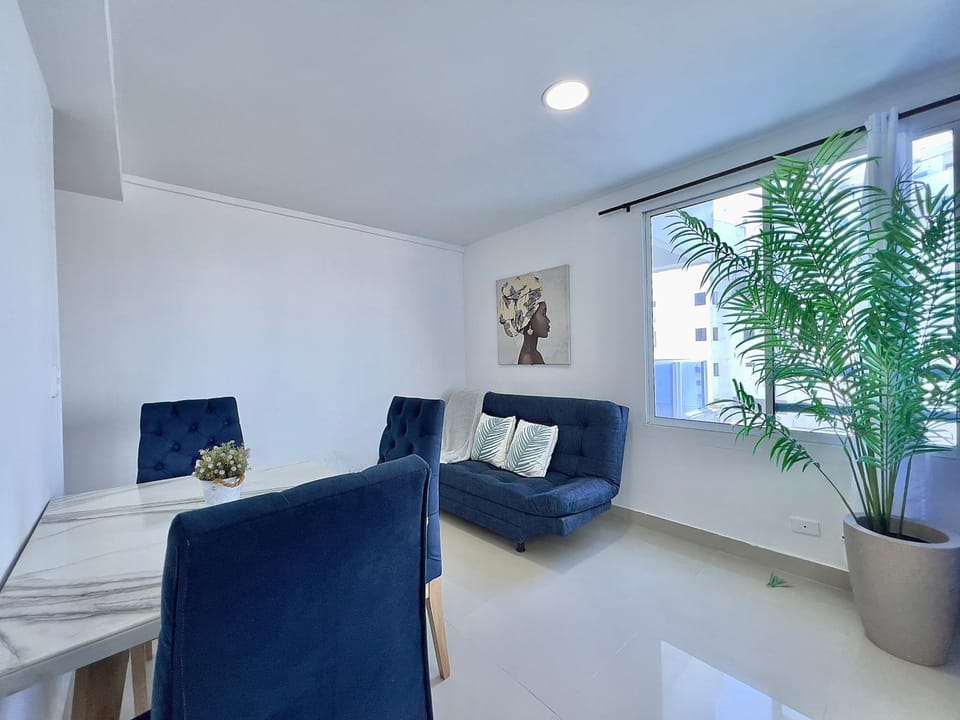 Apartamento con vista al mar - Riviera Mulata Beach Apartment in Cartagena