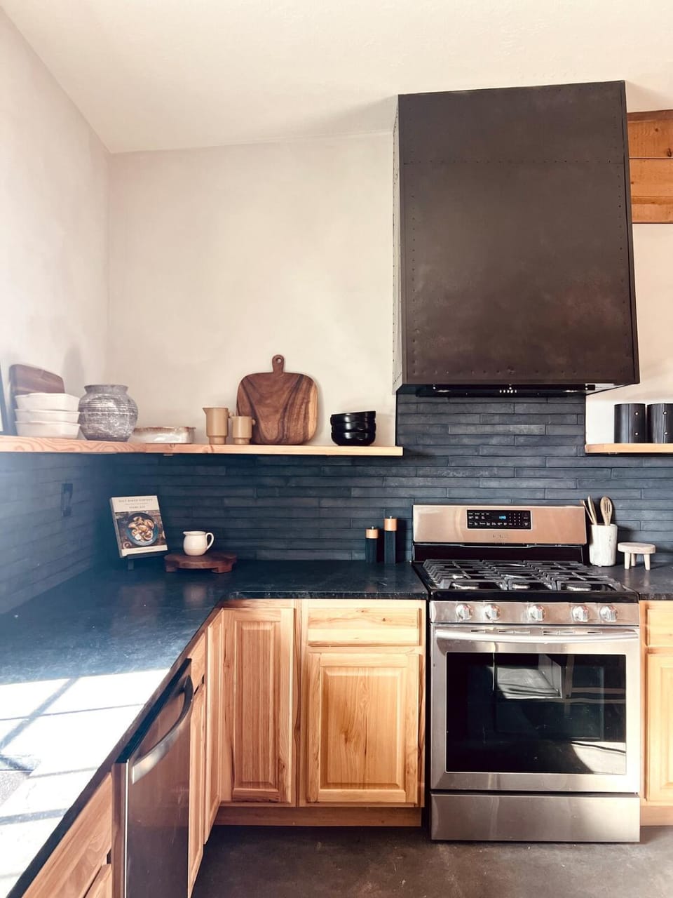 Kitchen or kitchenette, oven, stove, kitchen