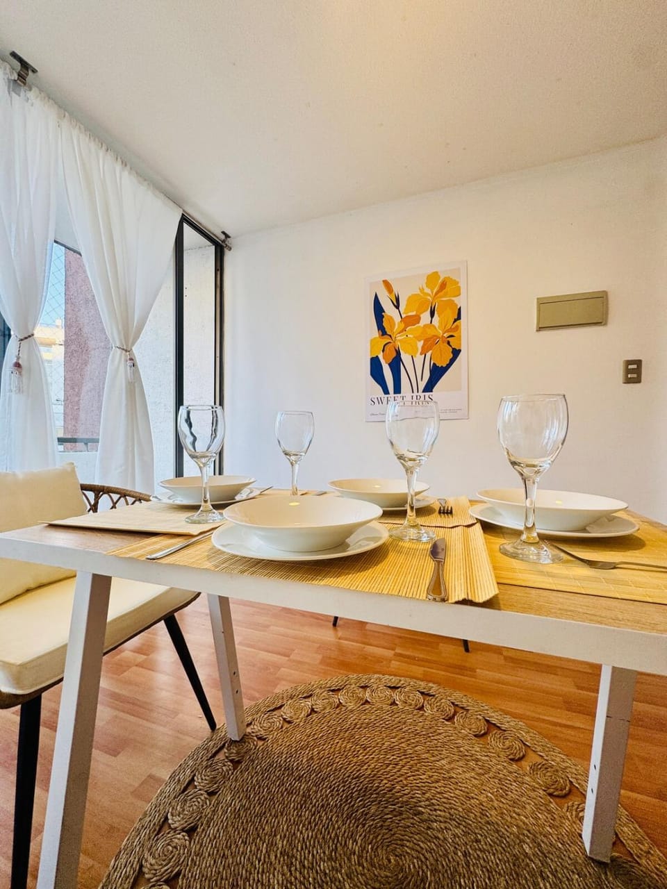 Depto 2 dormitorios para 5 personas, cocina full, cerca de Movistar Arena, base para la nieve - XIXII Apartment in Santiago