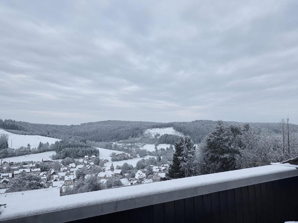 BERGPANORAMA - Netflix, NL DE TV, Wifi, Parkplatz, mit Bergblick Apartment in Winterberg