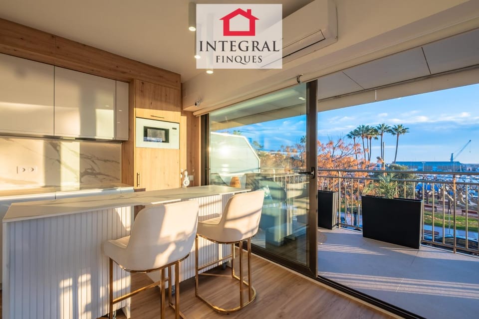 Balcony/Terrace, Sea view, kitchen, air conditioner