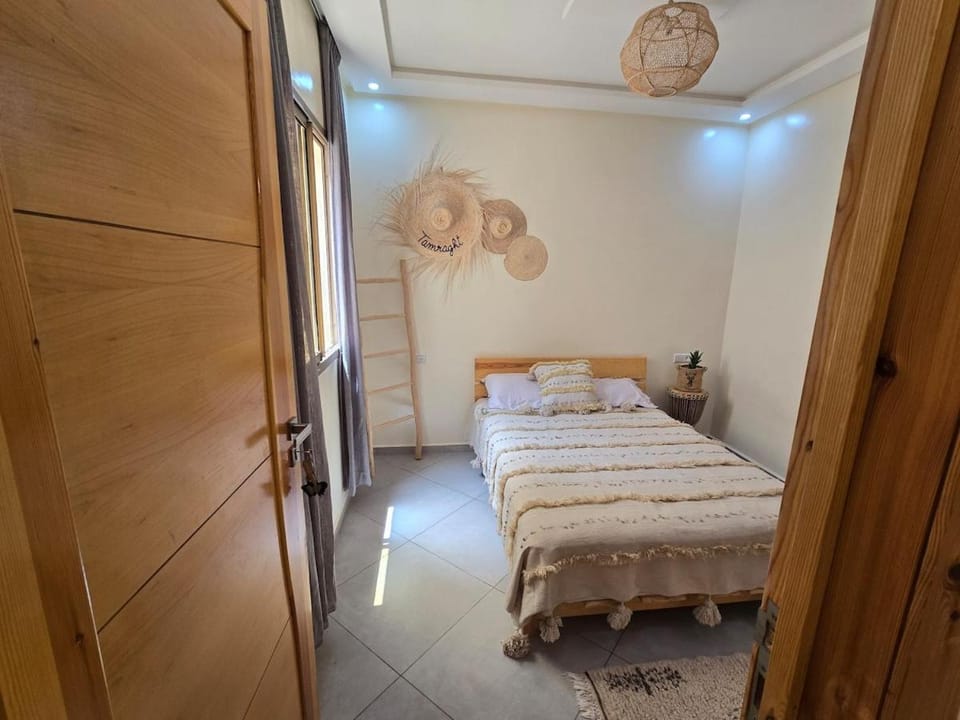 Blue Waves Tamraght, 2BR 2BA, with Rooftop Apartment in Souss-Massa
